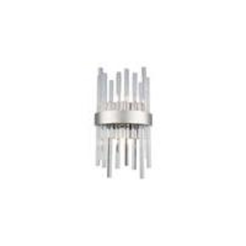 Dallas 2 light Chrome and Clear Wall Sconce Clear Royal Cut Crystal. Picture 1