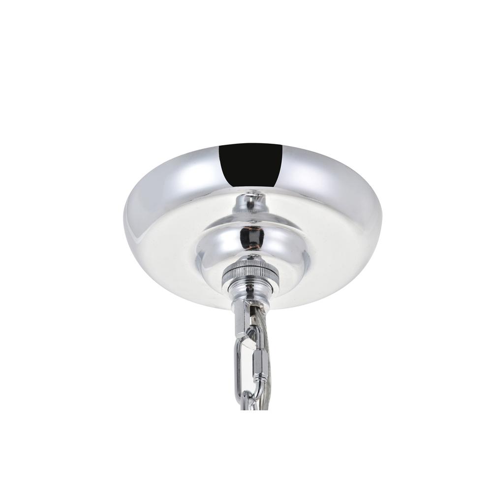 Selene 6 light Chrome Pendant. Picture 11