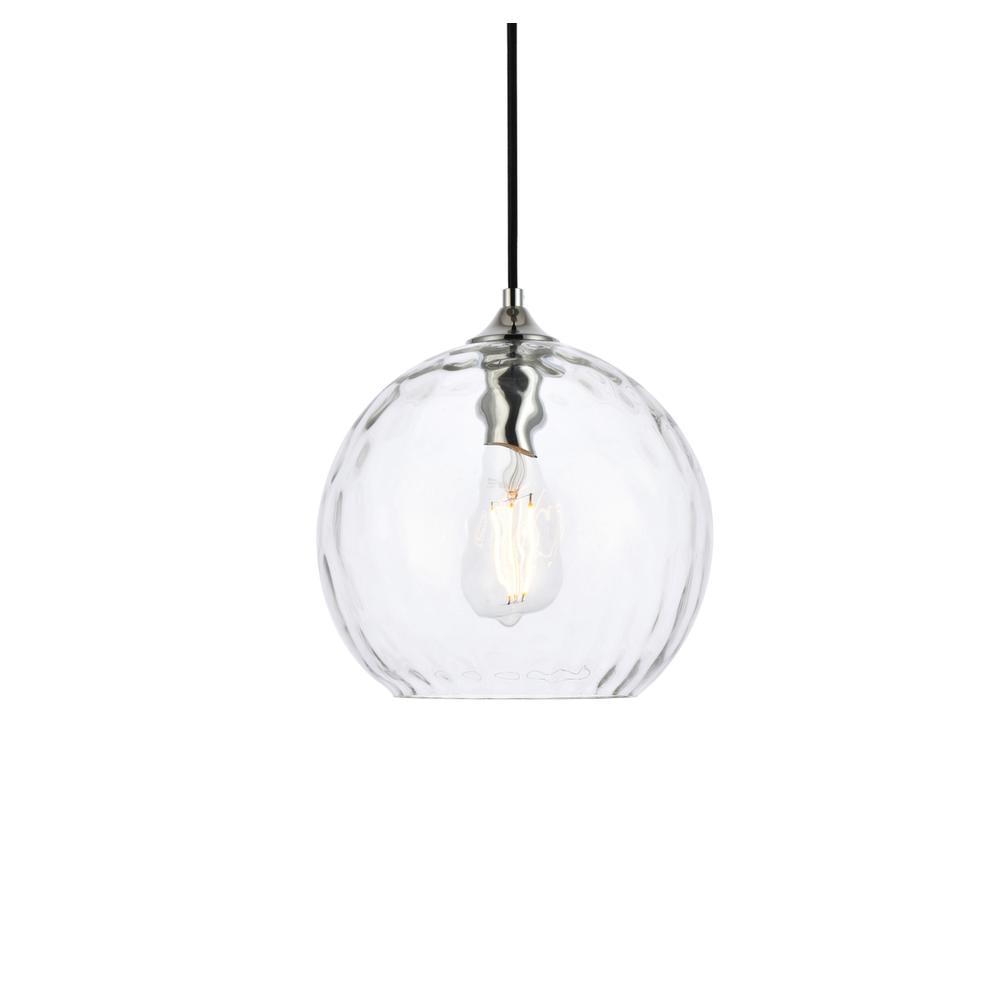 Cashel 10 inch light chrome pendant. Picture 2
