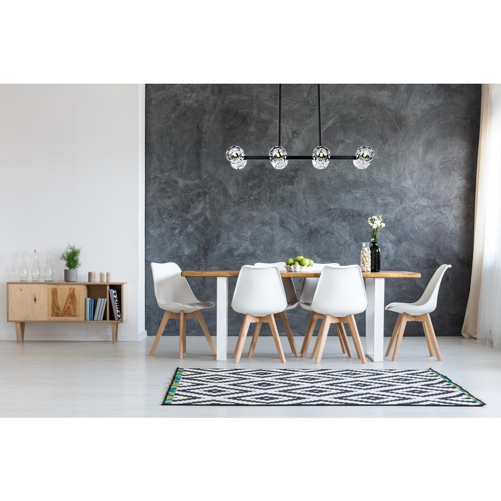 Eren 31 inch Pendant Light in Black. Picture 9