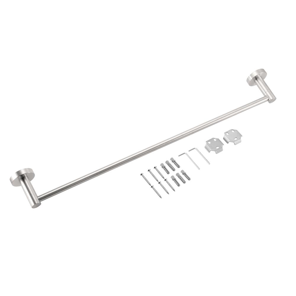 Alma 3-Piece Bathroom Hardware Set in Brushed Nickel. Picture 12