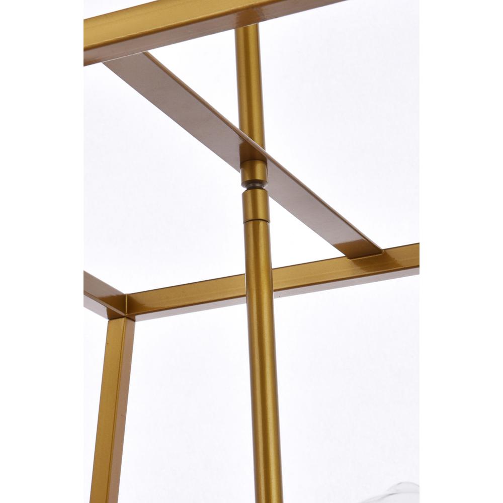 Declan 20 inch pendant in brass. Picture 5