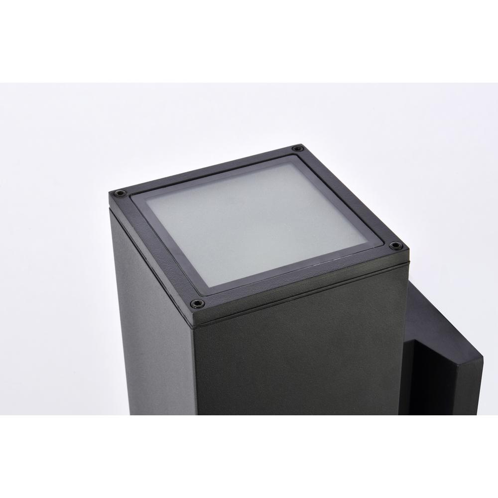 Raine Outdoor Wall in black. Picture 4