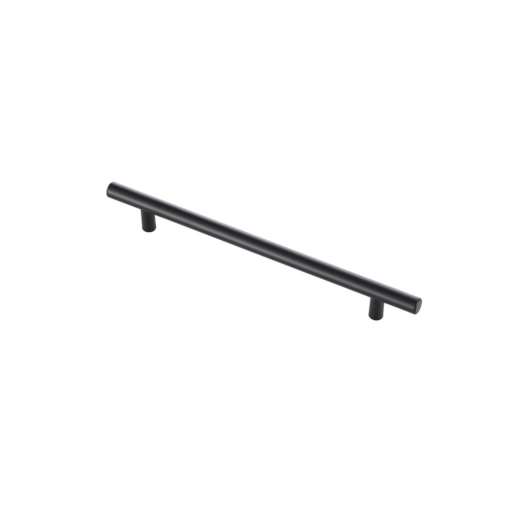 Quinn 7-9/16" Center to Center Matte Black Bar Pull Multipack (set of 10). Picture 3