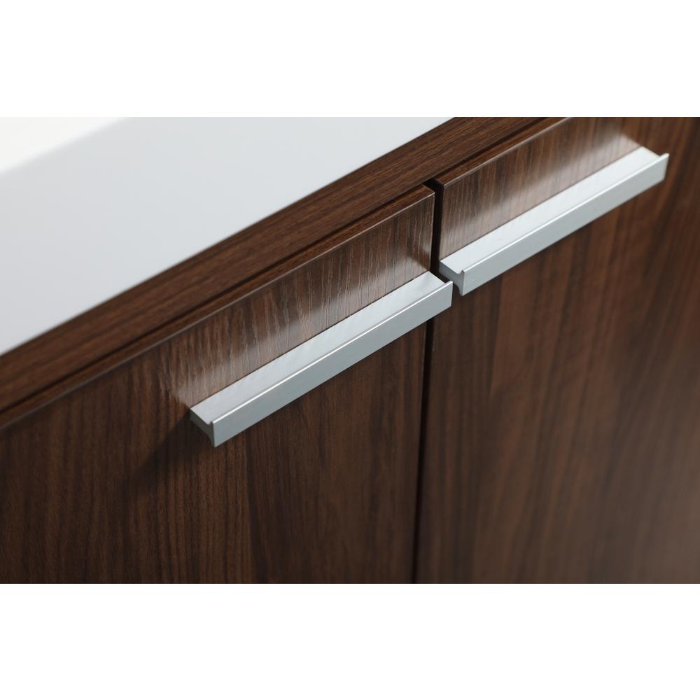 30 inch Single bathroom vanity in Walnut. Picture 12