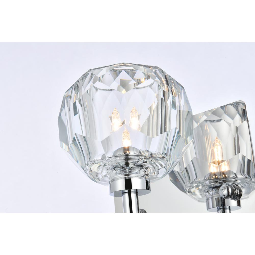 Graham 1 Light Wall Sconce in Chrome. Picture 3