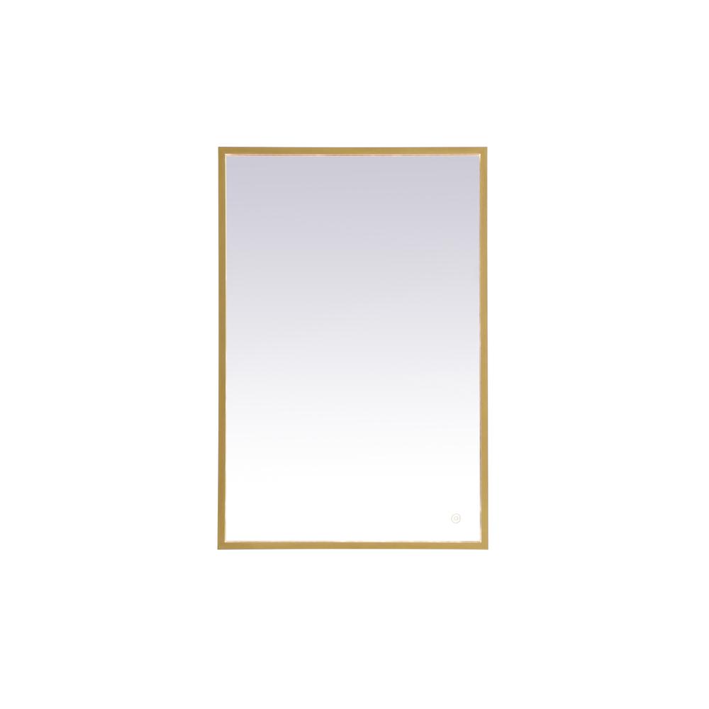 Pier 24x36 inch LED mirror with adjustable color temperature. Picture 8