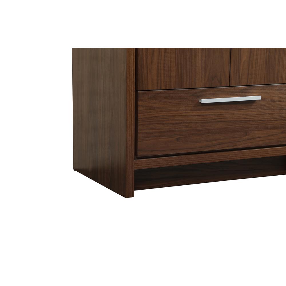 30 inch Single bathroom vanity in Walnut. Picture 13