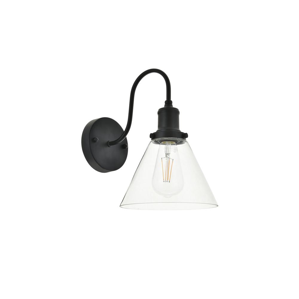 Histoire 1 light black Wall Sconce. Picture 4