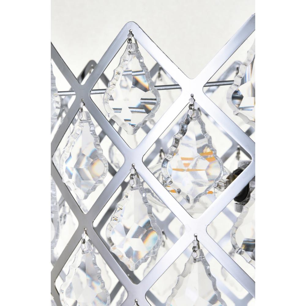 Lyla 16 inch pendant in chrome. Picture 3