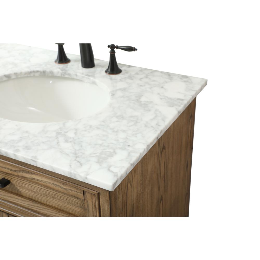 30 inch Single bathroom vanity in driftwood. Picture 11