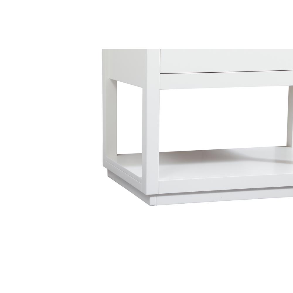 30 inch Single bathroom vanity in white. Picture 13