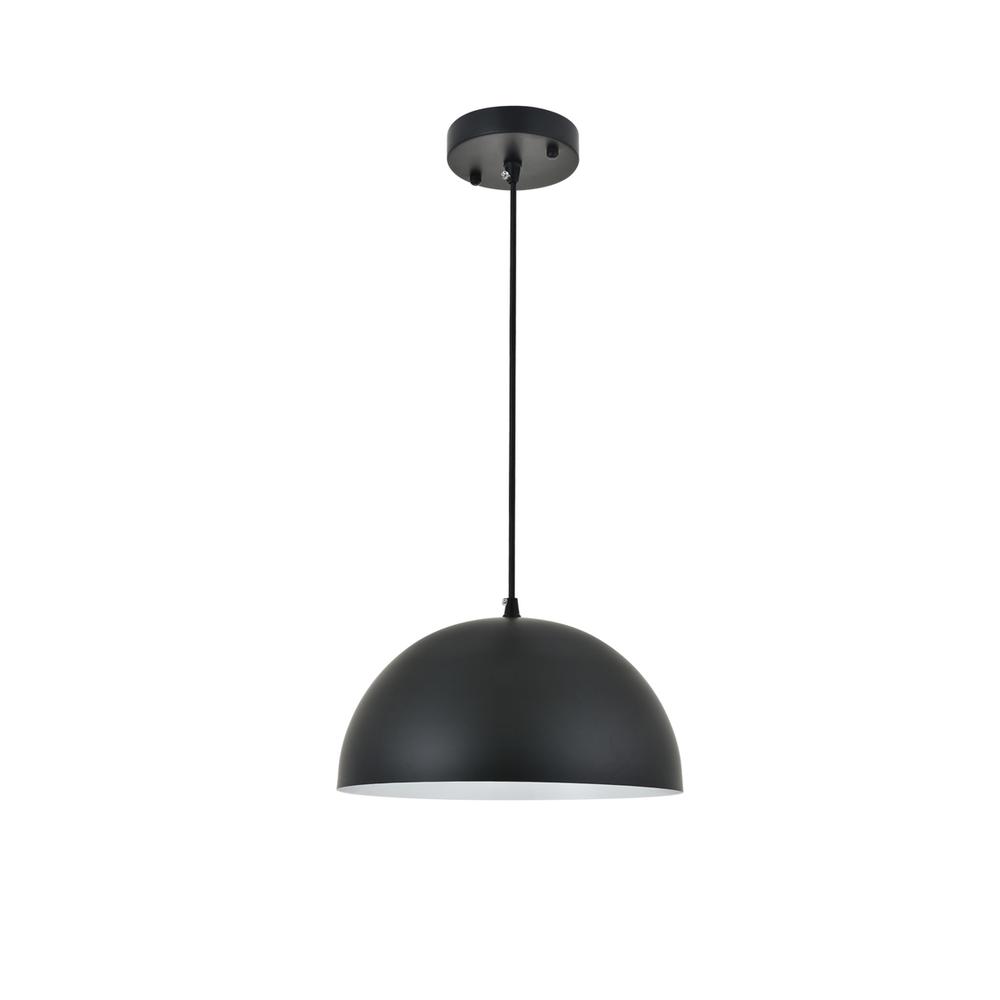 Forte 1 light black Pendant. Picture 2