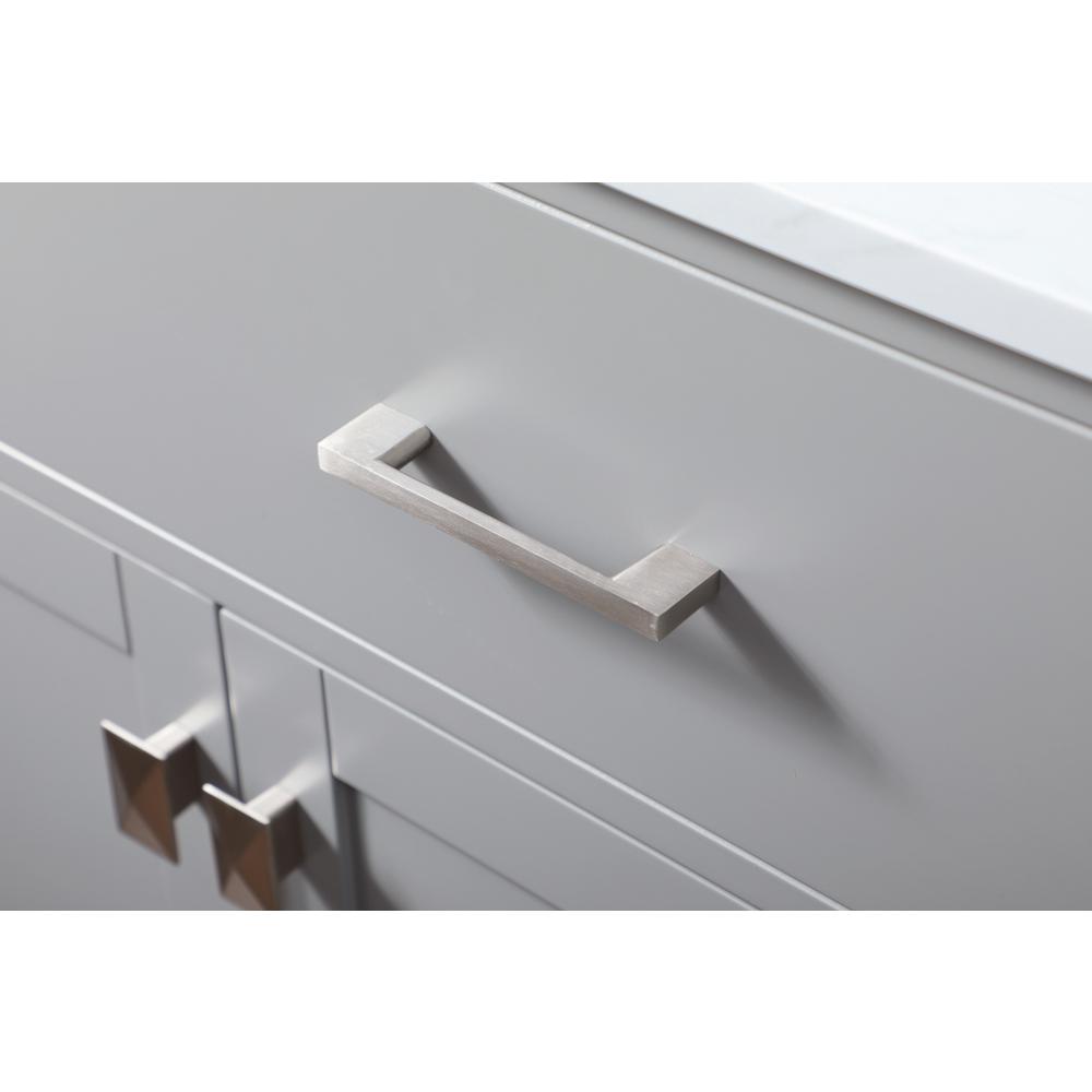 36 Inch SIngle Bathroom Vanity In Grey. Picture 12