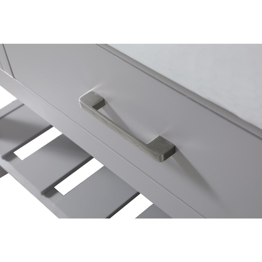 48 inch Single bathroom vanity in grey. Picture 12