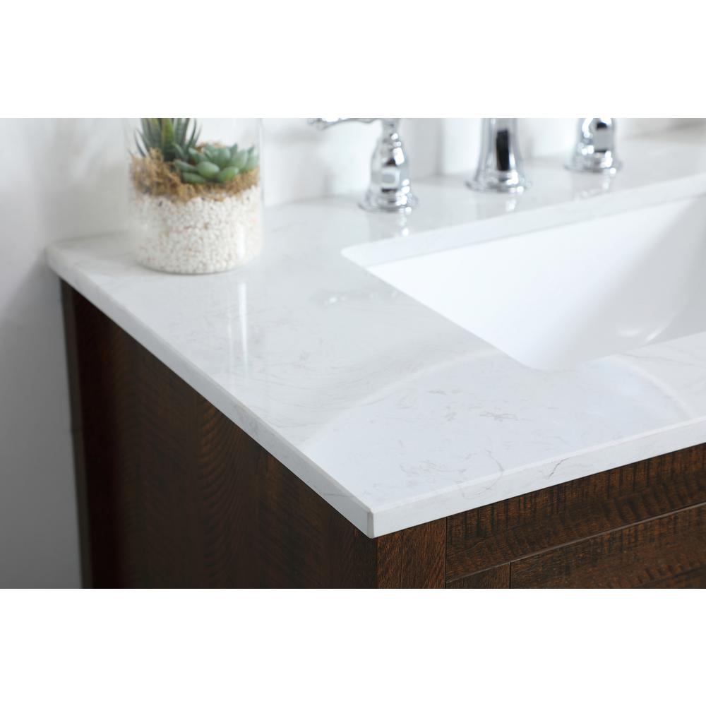 30 inch Single Bathroom Vanity in Espresso. Picture 4