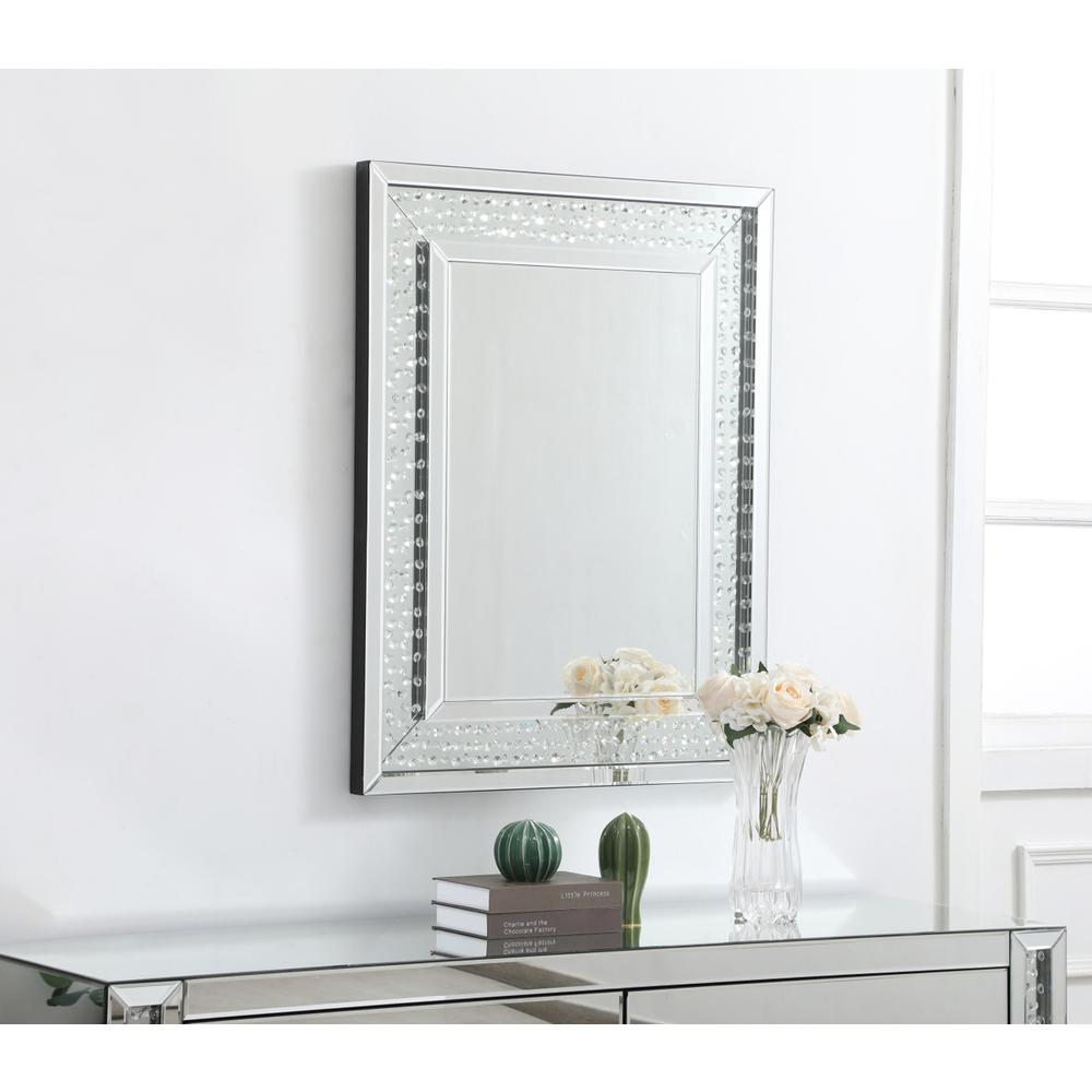 Sparkle collection crystal mirror 28 x 36 inch. Picture 2