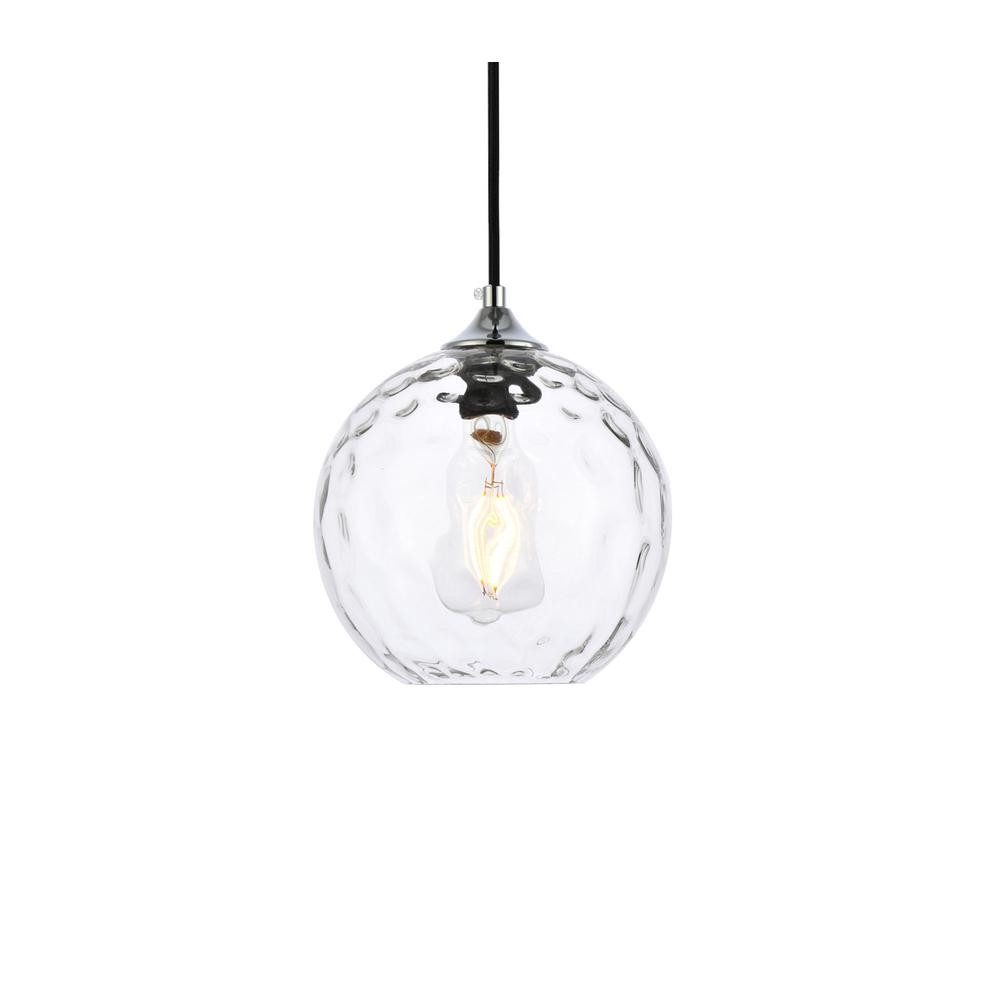 Cashel 8 inch chrome pendant. Picture 2