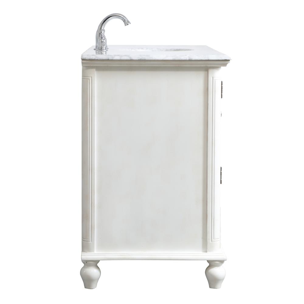 48 inch Single Bathroom Vanity in Antique White. Picture 13