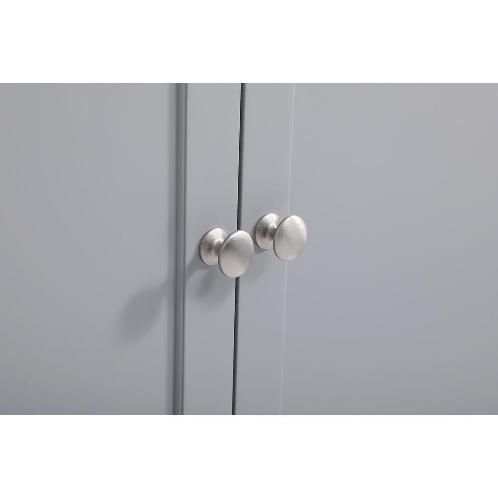 36 inch Single Bathroom Vanity set in Grey. Picture 13