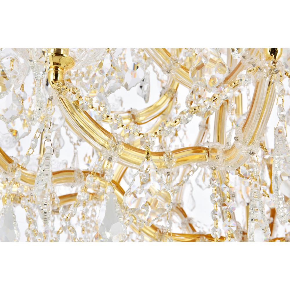 Maria Theresa 37 light Gold Chandelier Clear Royal Cut Crystal. Picture 5