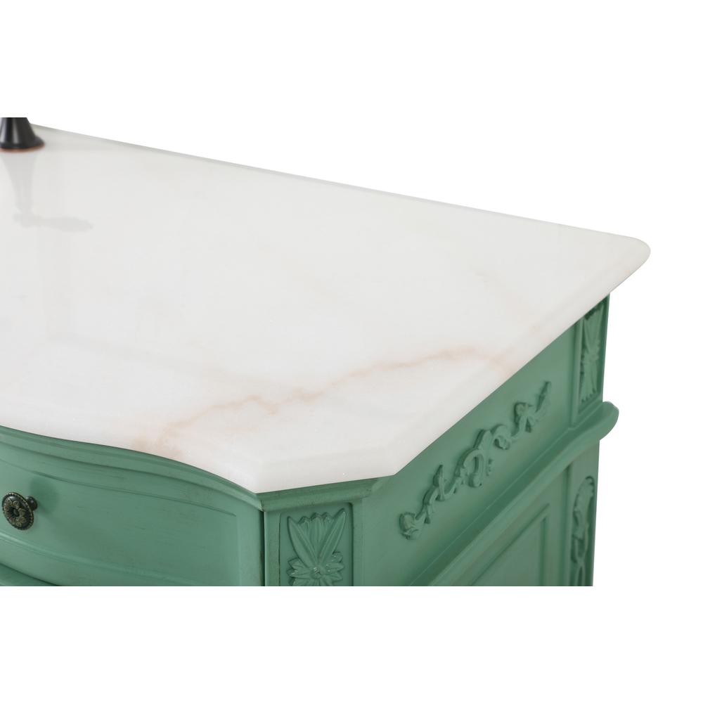 60 inch Single bathroom vanity in vintage mint. Picture 11