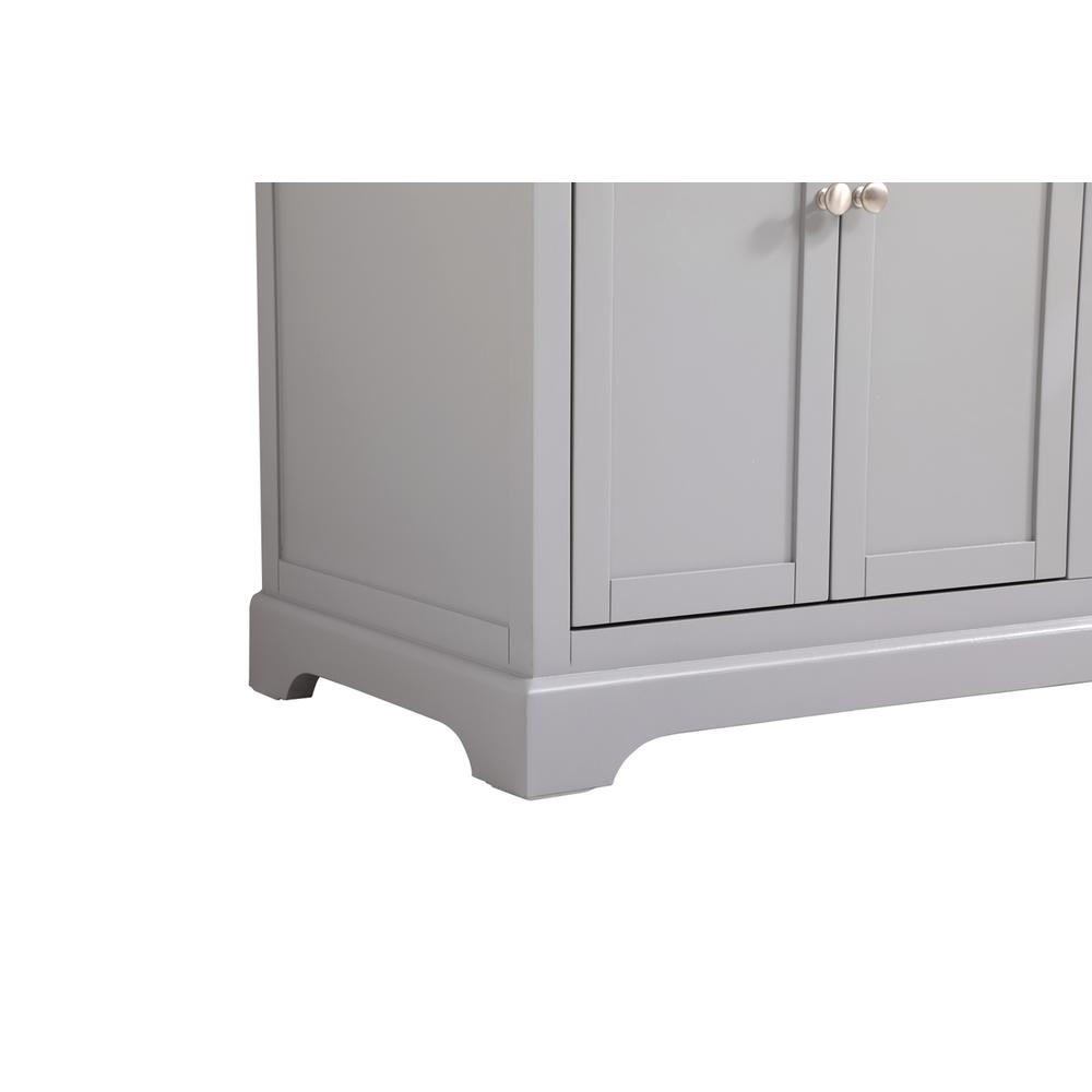 36 inch Single bathroom vanity in grey. Picture 13