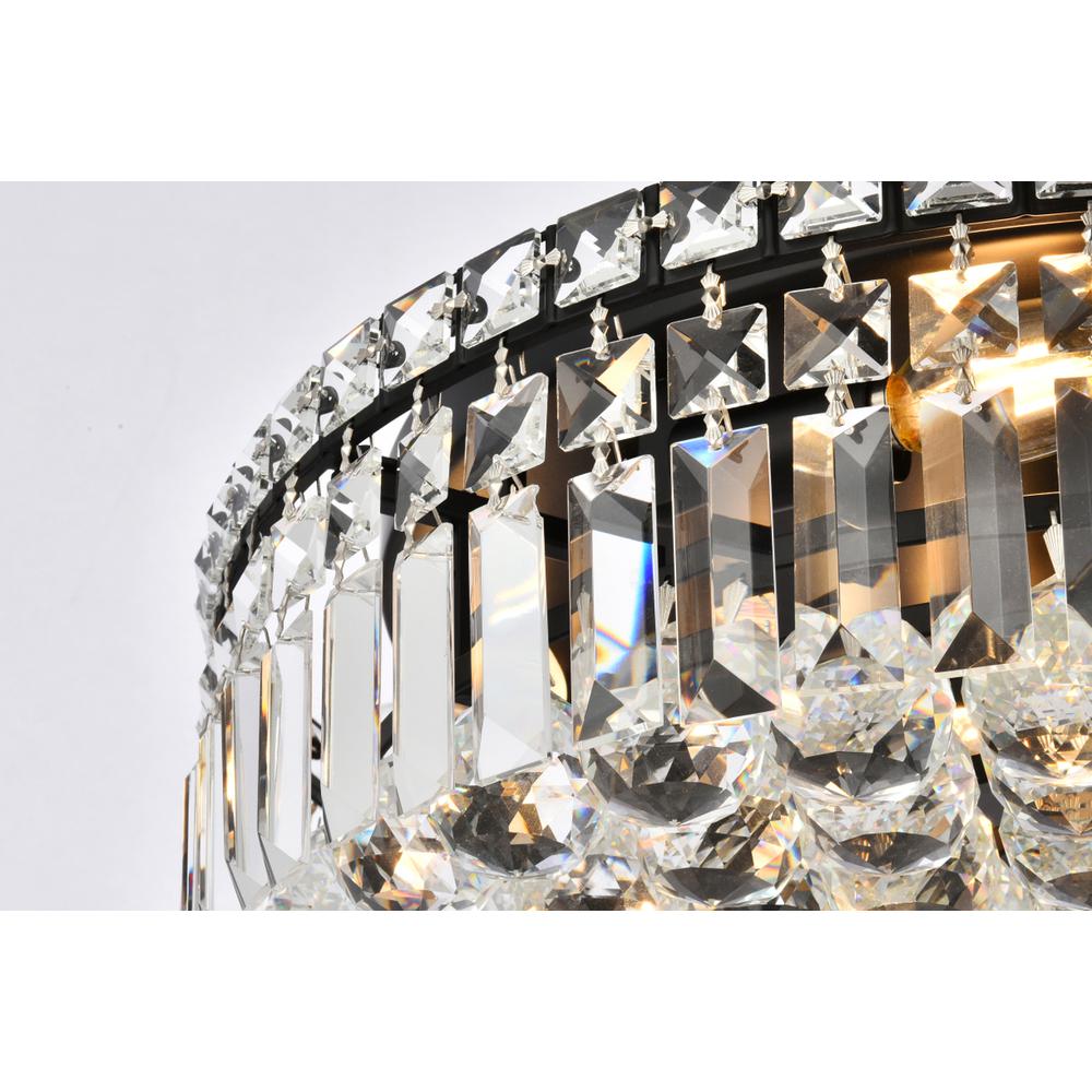 Maxime 20 inch black flush mount. Picture 5