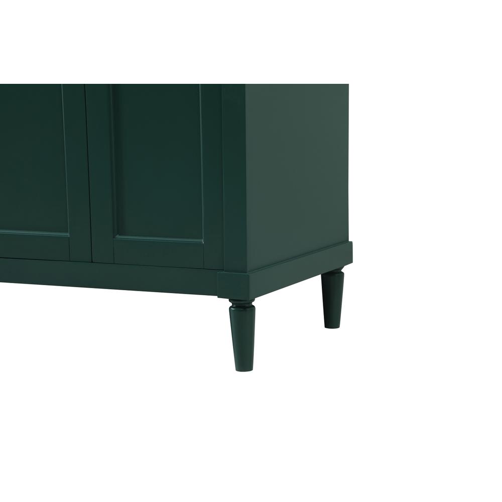 72 inch double bathroom vanity in green. Picture 13