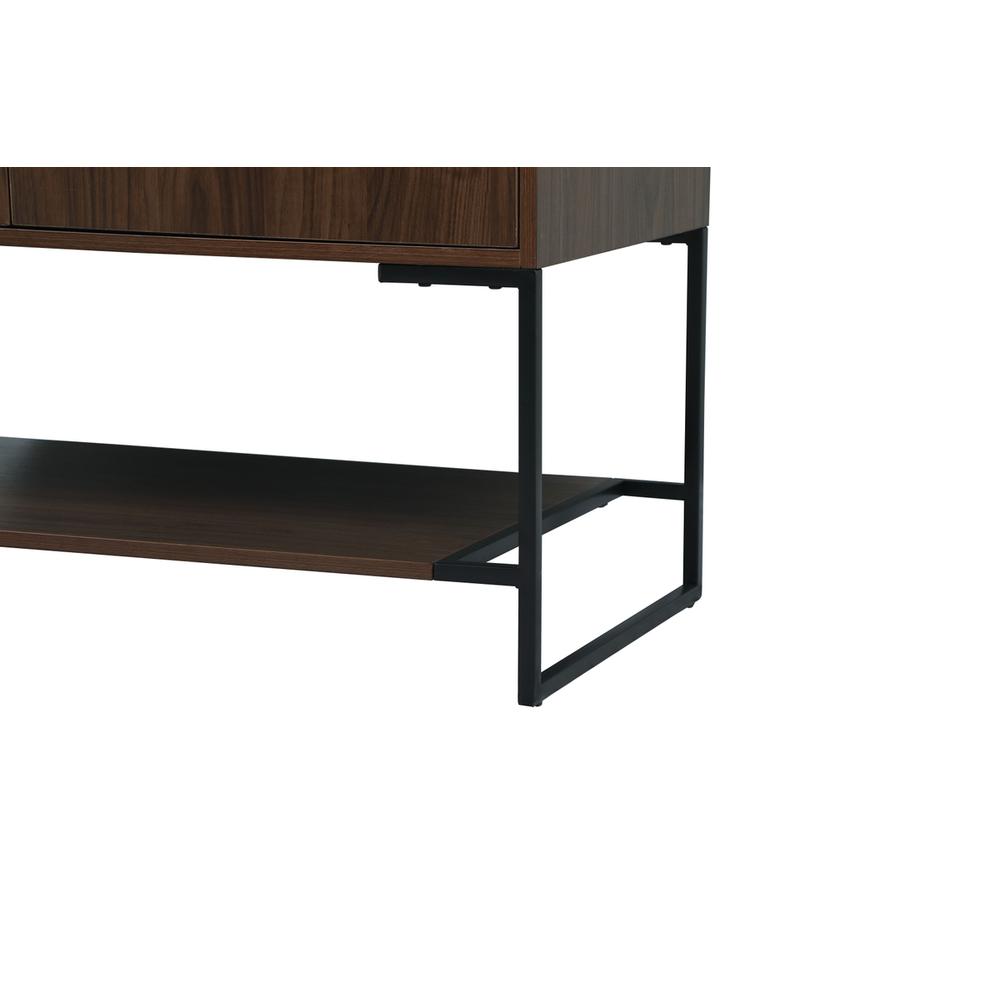 40 inch Single bathroom vanity in walnut. Picture 13