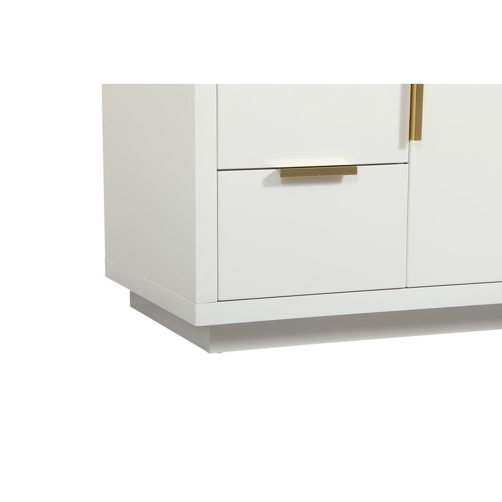 48 inch Single bathroom vanity in white. Picture 13