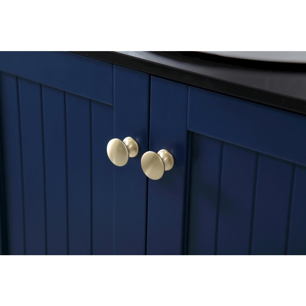 48 Inch Vessel Sink Bathroom Vanity In Blue. Picture 13