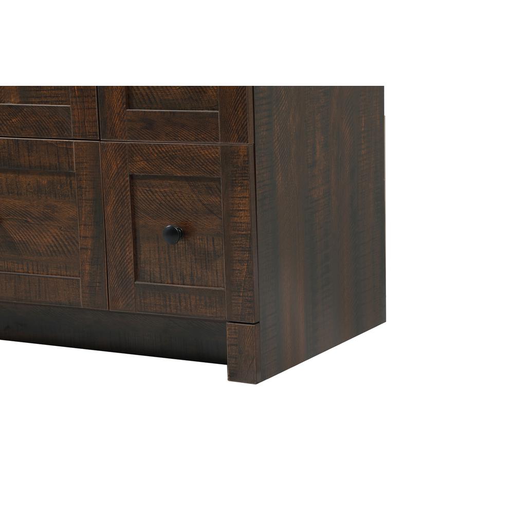 32 inch Single bathroom vanity in expresso with backsplash. Picture 13