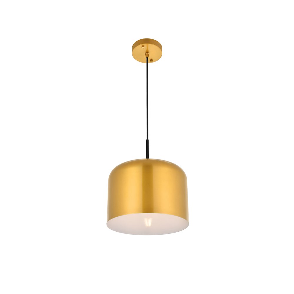 Etude 1 Light Satin Gold Pendant. Picture 7