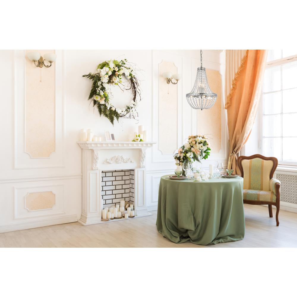 Valeria 14 inch pendant in chrome. Picture 7