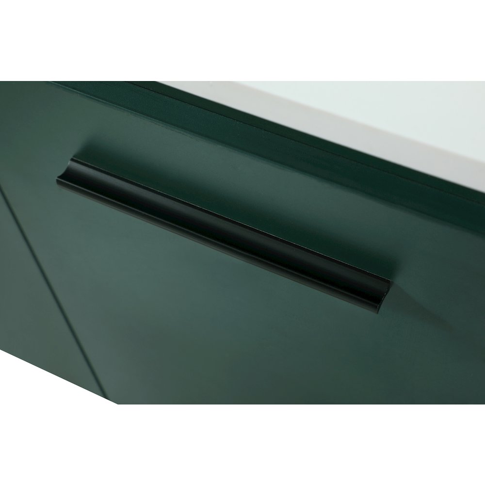 40 Inch Single Bathroom Vanity In Green. Picture 13