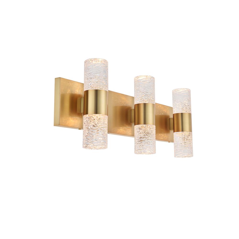 Vega 6 light Gold LED Wall Sconce. Picture 7