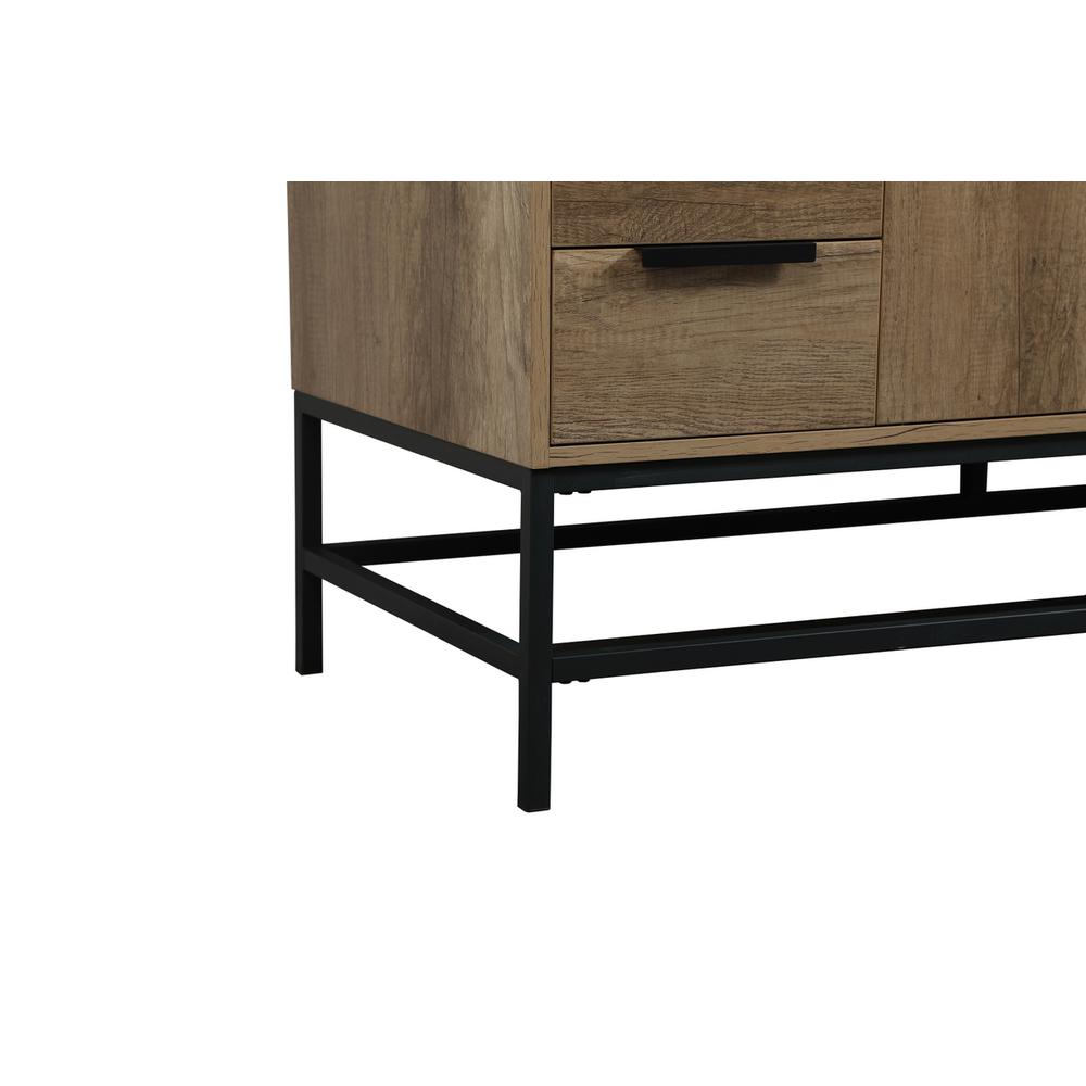 60 inch Single bathroom vanity in natural oak. Picture 13