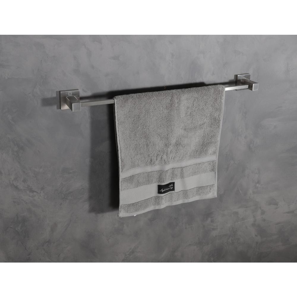 Isla 3-Piece Bathroom Hardware Set in Brushed Nickel. Picture 4