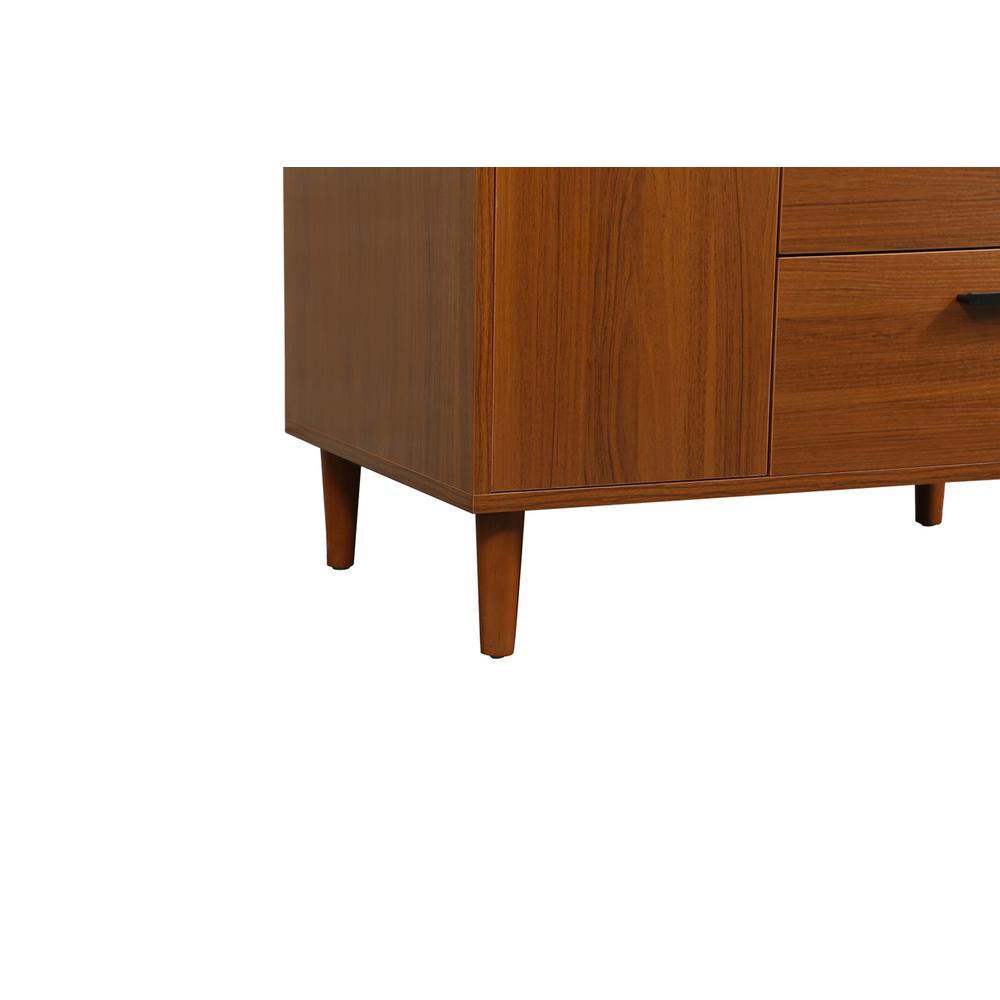 36 inch bathroom vanity in Teak with backsplash. Picture 13