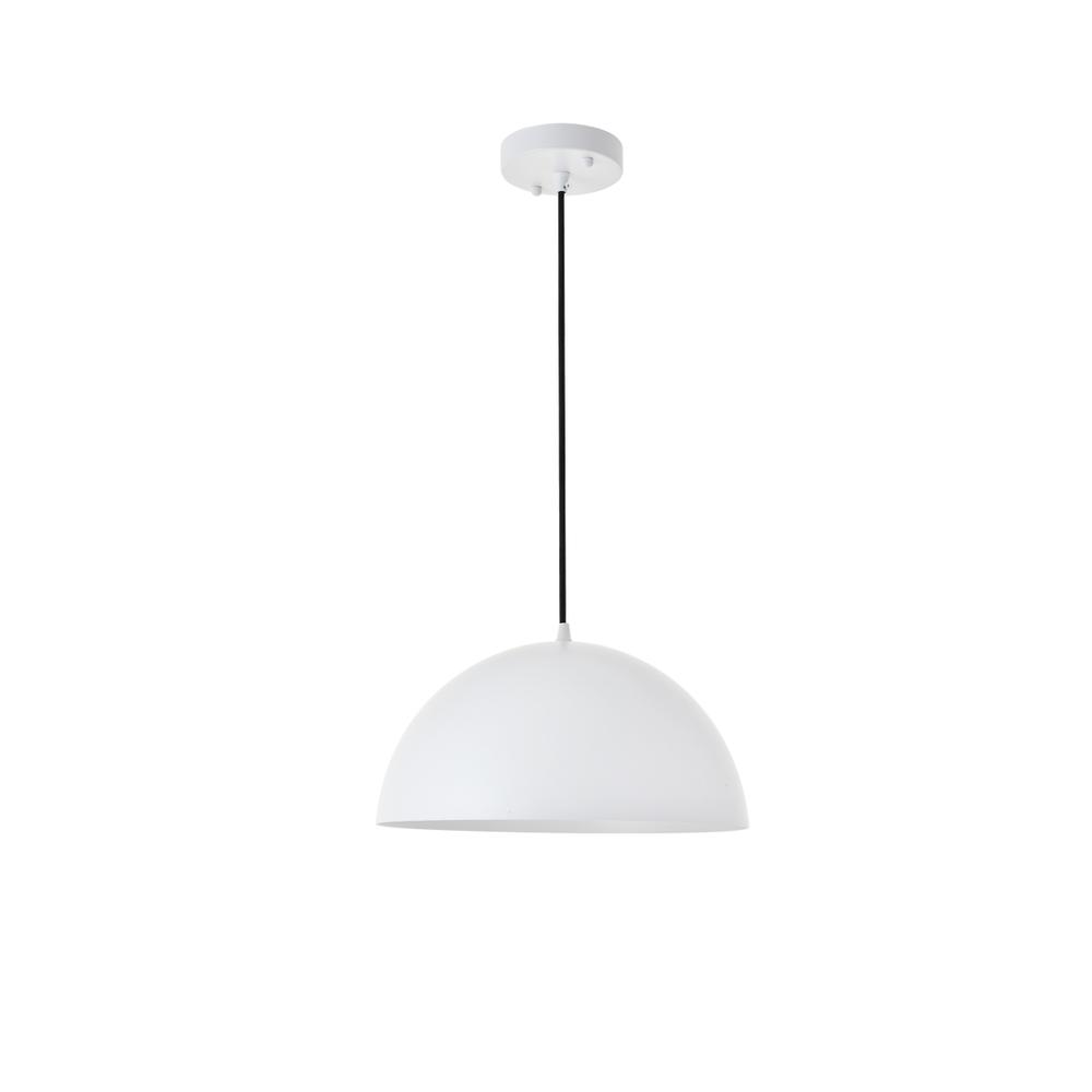 Forte 1 light White Pendant. Picture 2