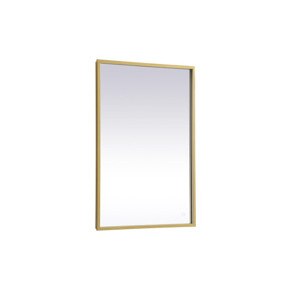 Pier 24x36 inch LED mirror with adjustable color temperature. Picture 9