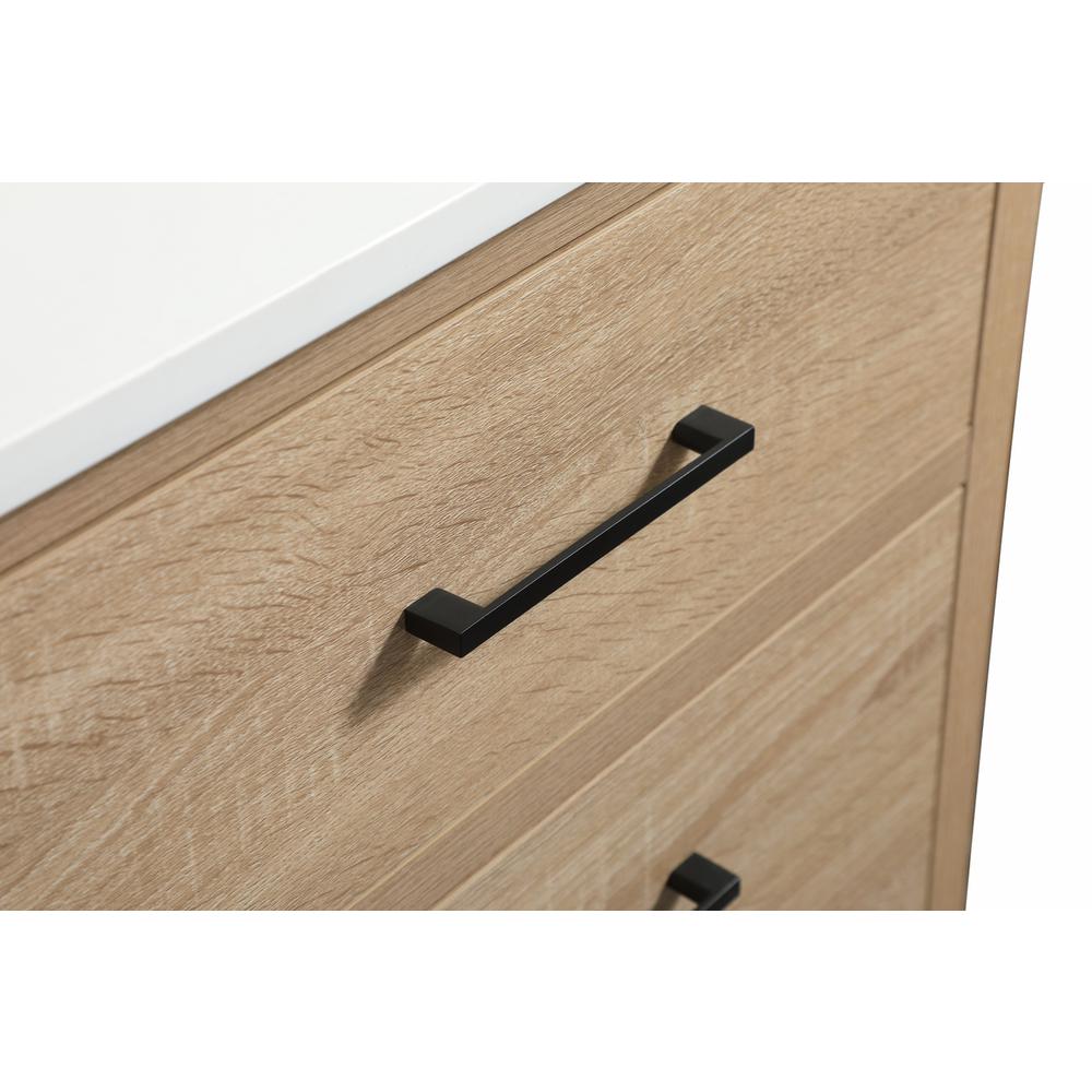 42 inch Single bathroom vanity in mango wood. Picture 12