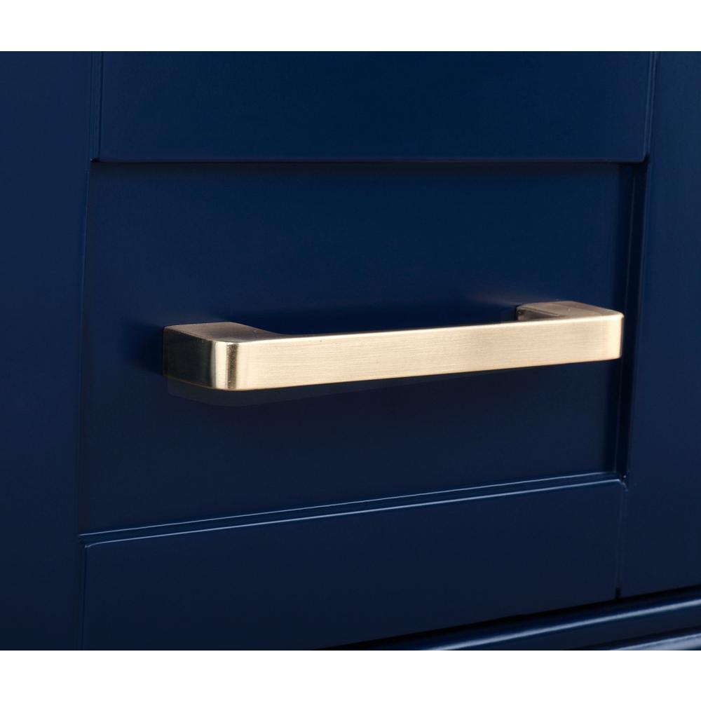 42 inch Single bathroom vanity in Blue. Picture 12