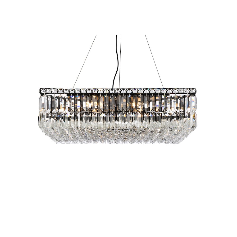 Maxime 28 Inch Black Chandelier. Picture 3
