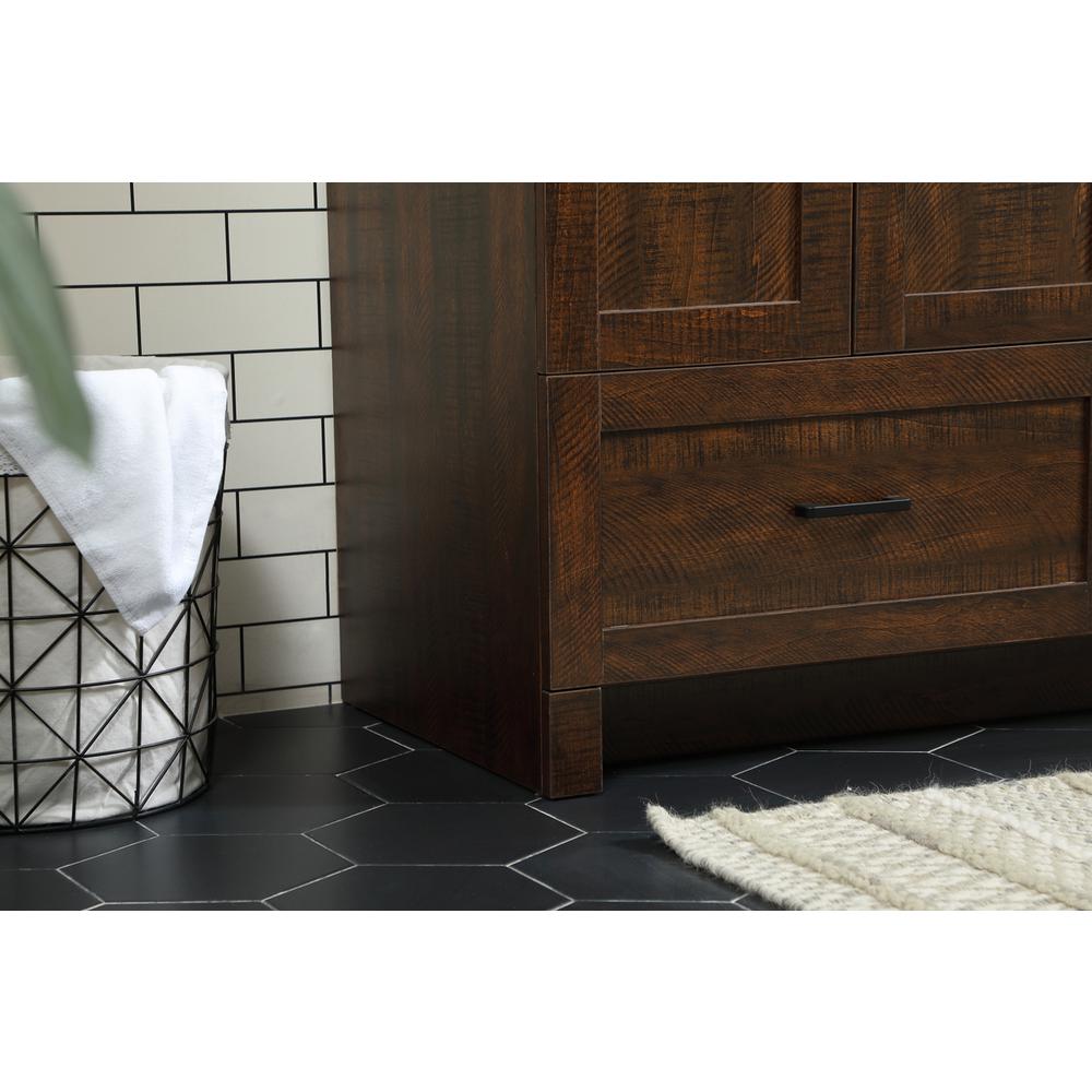 36 inch Single bathroom vanity in expresso. Picture 6