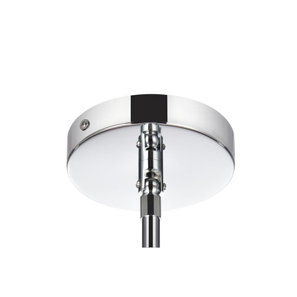 Sienna 42 inch crystal rod pendant in chrome. Picture 8