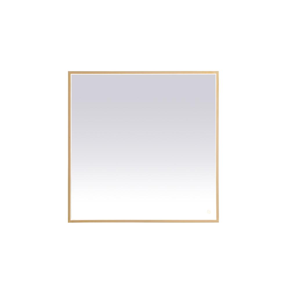 Pier 36x36 inch LED mirror with adjustable color temperature. Picture 7