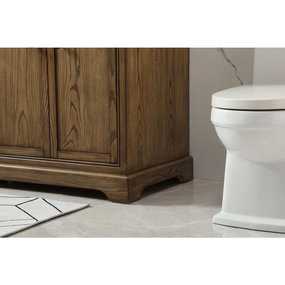 72 inch double bathroom vanity in driftwood. Picture 6