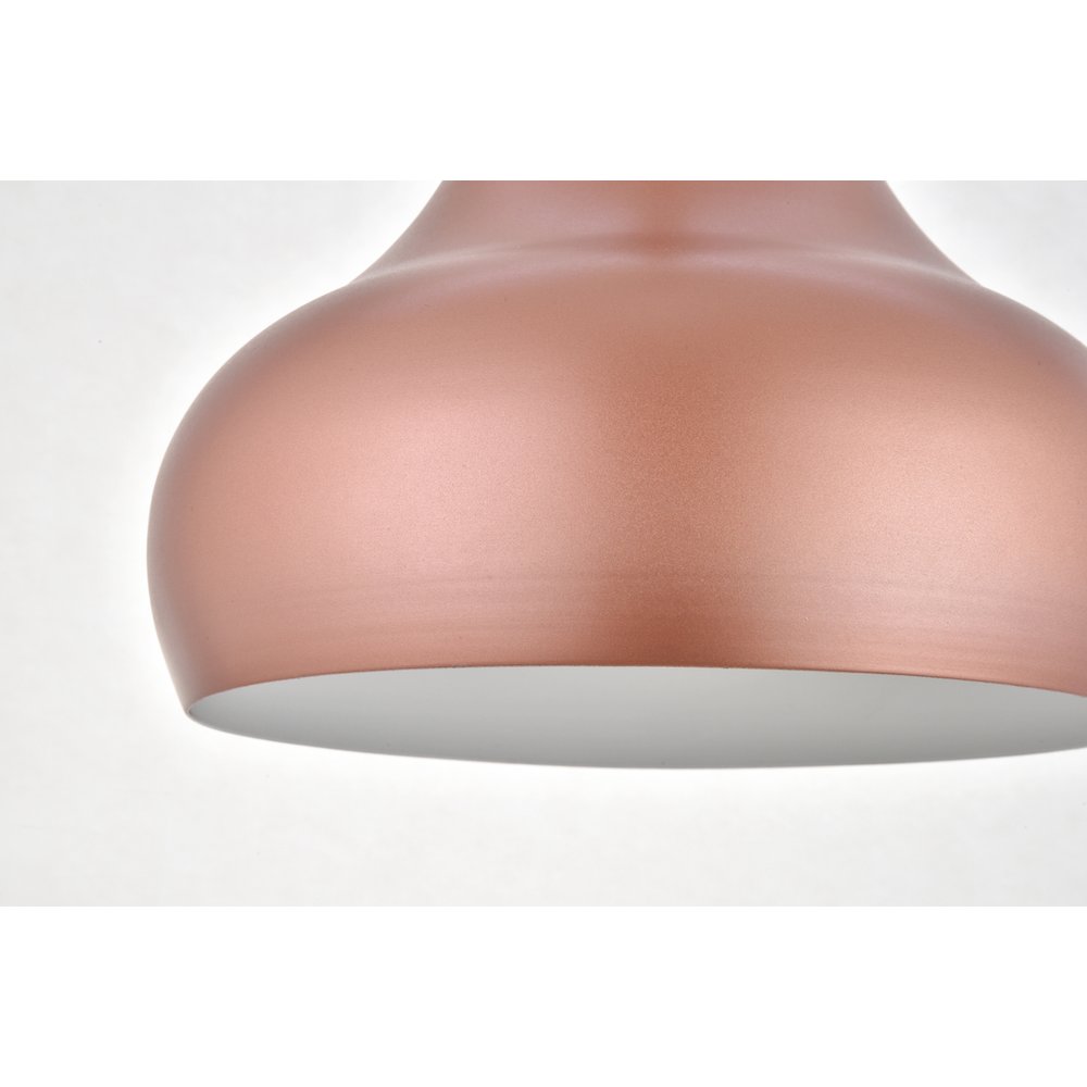 Circa 1 Light Honey Gold Pendant. Picture 4